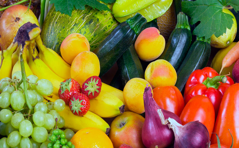 frutas y verduras dieta alcalina